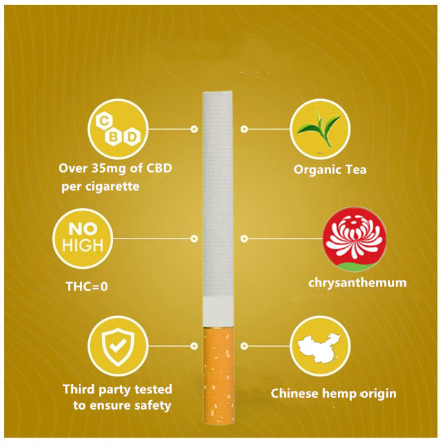 ASTRO CBD CIGARETTES MANGO FLAVOR (20 per pack)