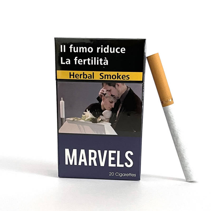 MARVELS CBD CIGARETTES Blueberry Flavor (20 per pack)