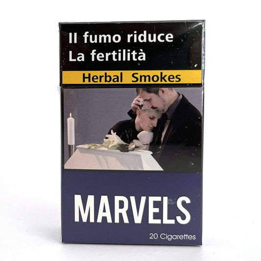 MARVELS CBD CIGARETTES Blueberry Flavor (20 per pack)